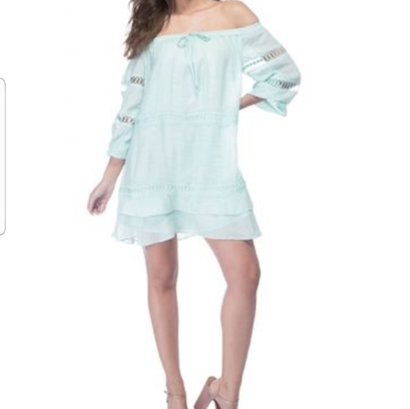 🌷Guess off the shoulder Karena dress - Picture 2 of 6